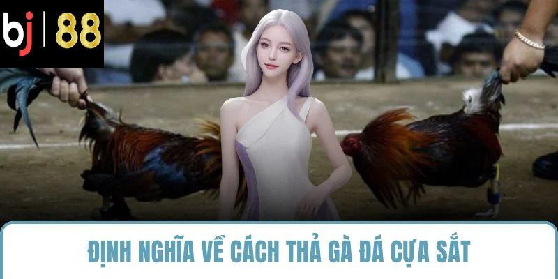 Định nghĩa về cách thả gà đá cựa sắt