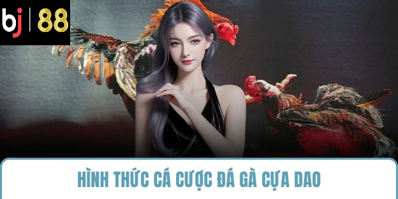 Hình thức cá cược đá gà cựa dao